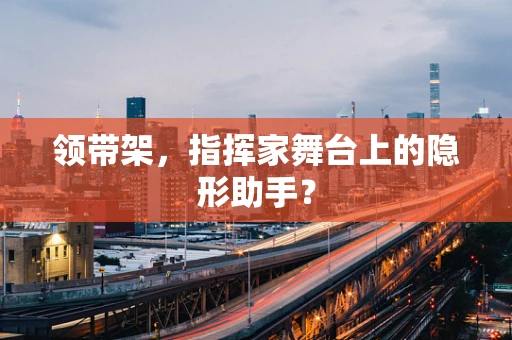 领带架，指挥家舞台上的隐形助手？