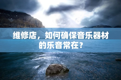 维修店，如何确保音乐器材的乐音常在？