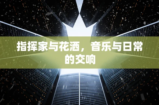 指挥家与花洒，音乐与日常的交响