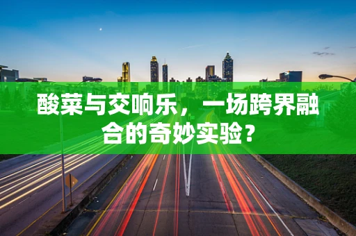 酸菜与交响乐，一场跨界融合的奇妙实验？