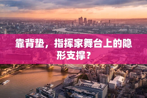 靠背垫，指挥家舞台上的隐形支撑？