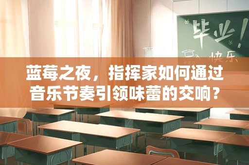 蓝莓之夜，指挥家如何通过音乐节奏引领味蕾的交响？