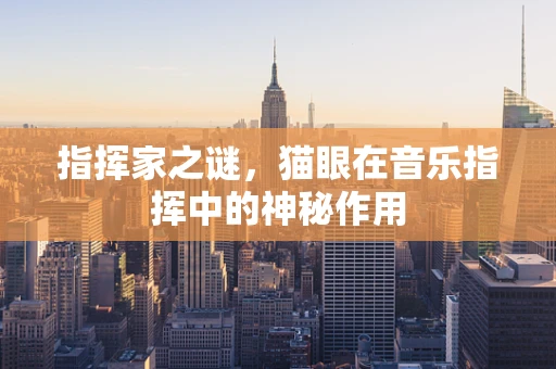 指挥家之谜，猫眼在音乐指挥中的神秘作用