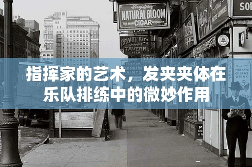 指挥家的艺术，发夹夹体在乐队排练中的微妙作用