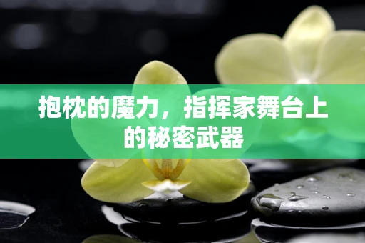 抱枕的魔力，指挥家舞台上的秘密武器