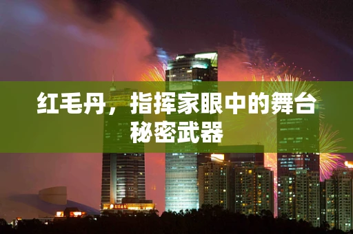 红毛丹，指挥家眼中的舞台秘密武器