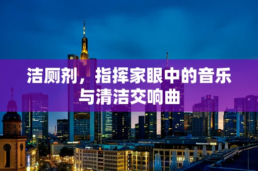洁厕剂，指挥家眼中的音乐与清洁交响曲