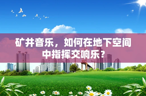 矿井音乐，如何在地下空间中指挥交响乐？