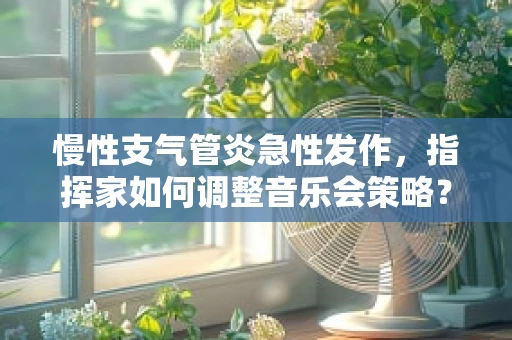 慢性支气管炎急性发作，指挥家如何调整音乐会策略？