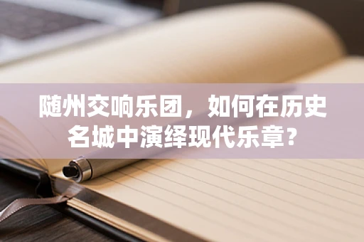 随州交响乐团，如何在历史名城中演绎现代乐章？