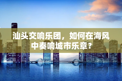 汕头交响乐团，如何在海风中奏响城市乐章？