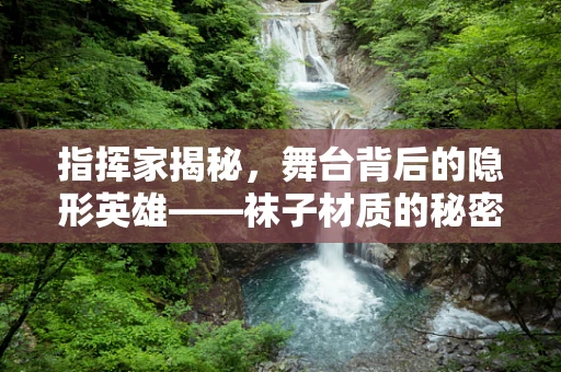指挥家揭秘，舞台背后的隐形英雄——袜子材质的秘密