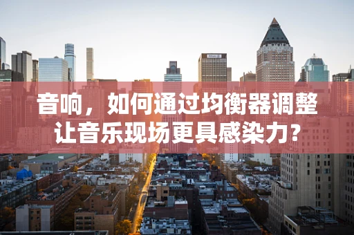 音响，如何通过均衡器调整让音乐现场更具感染力？
