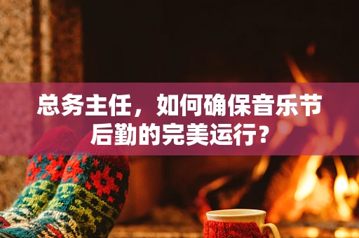 总务主任，如何确保音乐节后勤的完美运行？