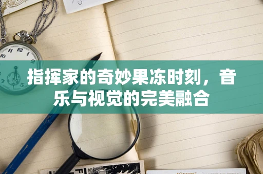 指挥家的奇妙果冻时刻，音乐与视觉的完美融合