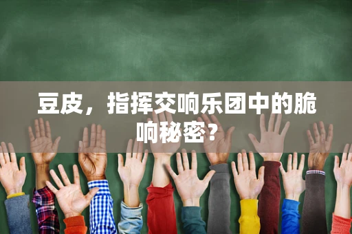 豆皮，指挥交响乐团中的脆响秘密？