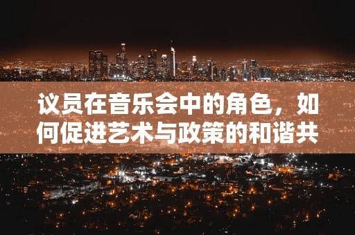 议员在音乐会中的角色，如何促进艺术与政策的和谐共舞？