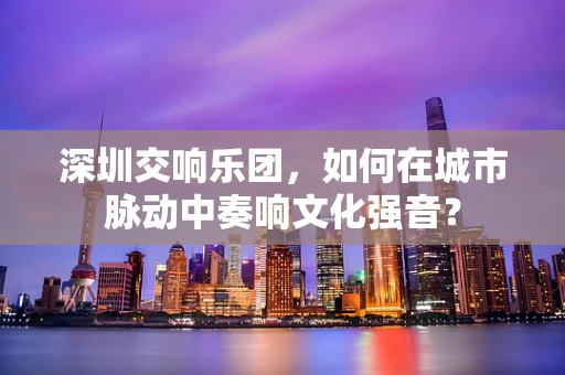 深圳交响乐团，如何在城市脉动中奏响文化强音？