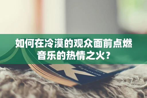 如何在冷漠的观众面前点燃音乐的热情之火？