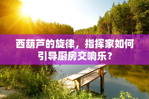 西葫芦的旋律，指挥家如何引导厨房交响乐？