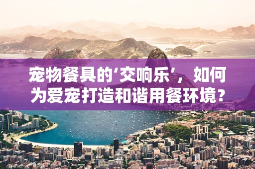 宠物餐具的‘交响乐’，如何为爱宠打造和谐用餐环境？