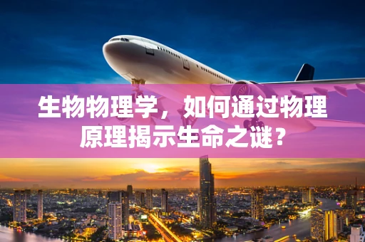 生物物理学，如何通过物理原理揭示生命之谜？