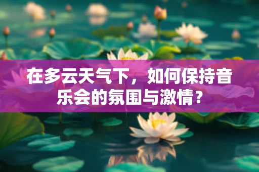 在多云天气下，如何保持音乐会的氛围与激情？