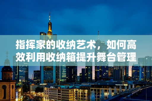 指挥家的收纳艺术，如何高效利用收纳箱提升舞台管理效率？
