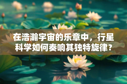 在浩瀚宇宙的乐章中，行星科学如何奏响其独特旋律？