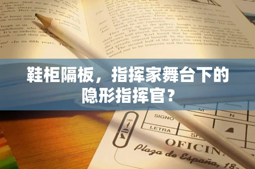 鞋柜隔板，指挥家舞台下的隐形指挥官？