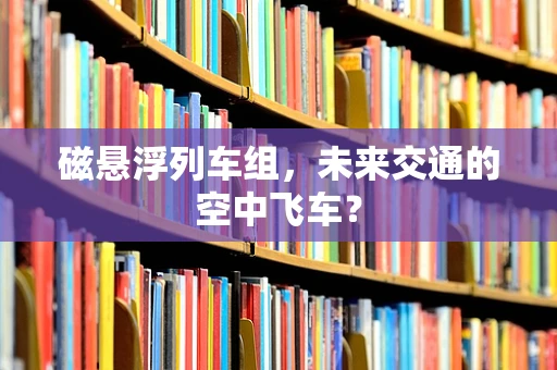 磁悬浮列车组，未来交通的空中飞车？