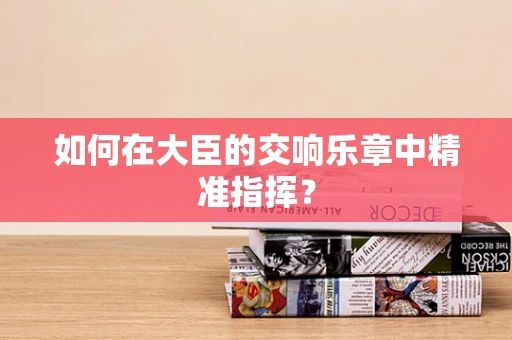 如何在大臣的交响乐章中精准指挥？