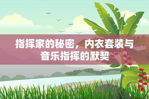 指挥家的秘密，内衣套装与音乐指挥的默契