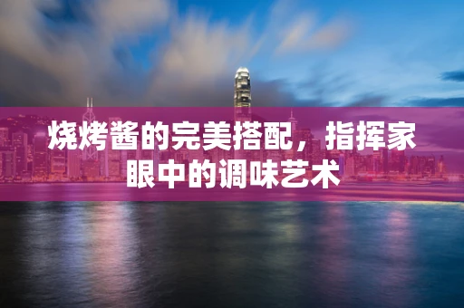 烧烤酱的完美搭配，指挥家眼中的调味艺术
