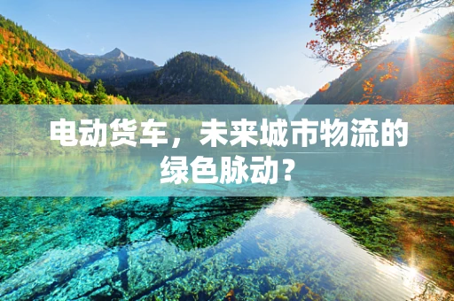 电动货车，未来城市物流的绿色脉动？