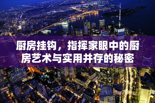 厨房挂钩，指挥家眼中的厨房艺术与实用并存的秘密