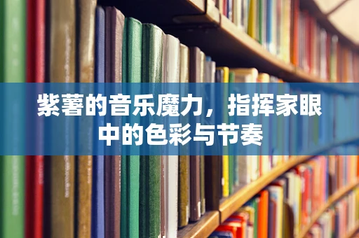 紫薯的音乐魔力，指挥家眼中的色彩与节奏