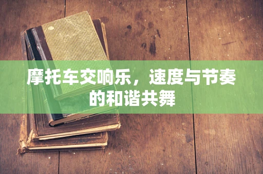 摩托车交响乐，速度与节奏的和谐共舞