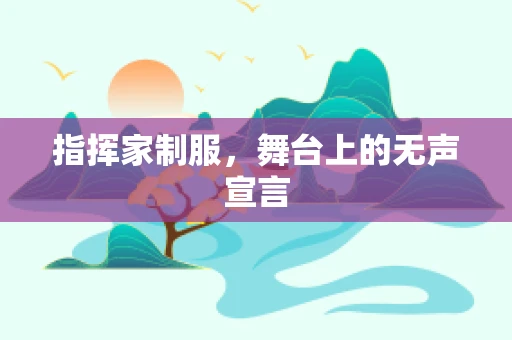 指挥家制服，舞台上的无声宣言