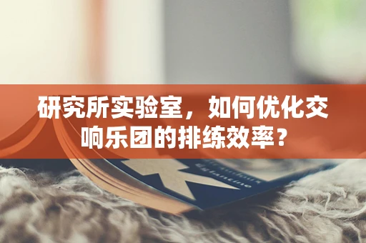 研究所实验室，如何优化交响乐团的排练效率？