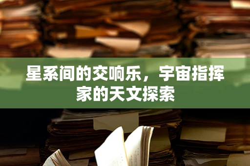 星系间的交响乐，宇宙指挥家的天文探索
