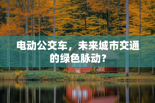 电动公交车，未来城市交通的绿色脉动？