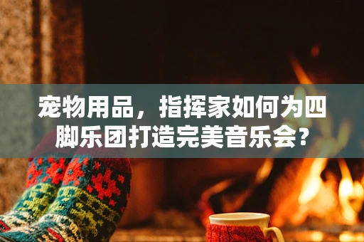 宠物用品，指挥家如何为四脚乐团打造完美音乐会？