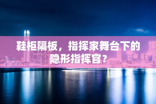 鞋柜隔板，指挥家舞台下的隐形指挥官？