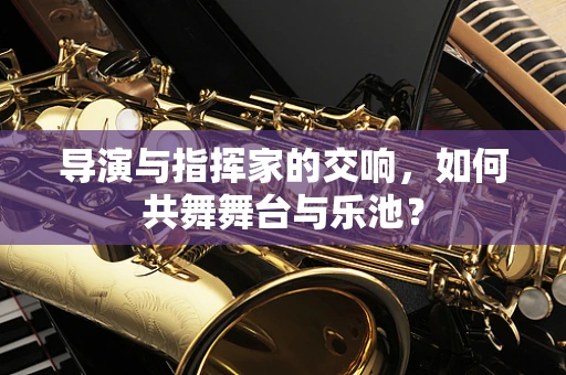 导演与指挥家的交响，如何共舞舞台与乐池？
