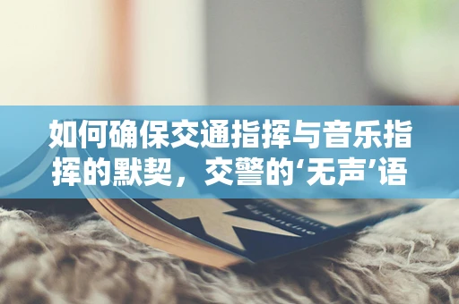 如何确保交通指挥与音乐指挥的默契，交警的‘无声’语言