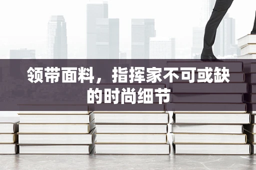 领带面料，指挥家不可或缺的时尚细节