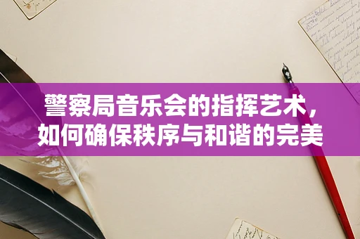 警察局音乐会的指挥艺术，如何确保秩序与和谐的完美融合？