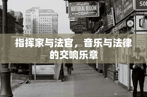 指挥家与法官，音乐与法律的交响乐章