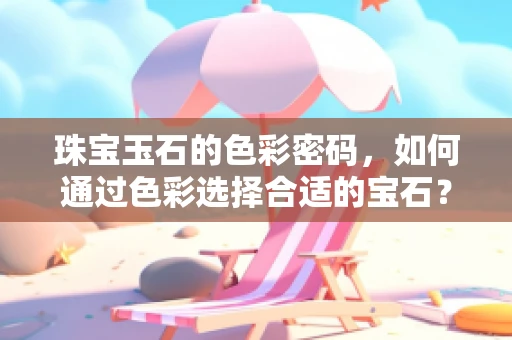 珠宝玉石的色彩密码，如何通过色彩选择合适的宝石？